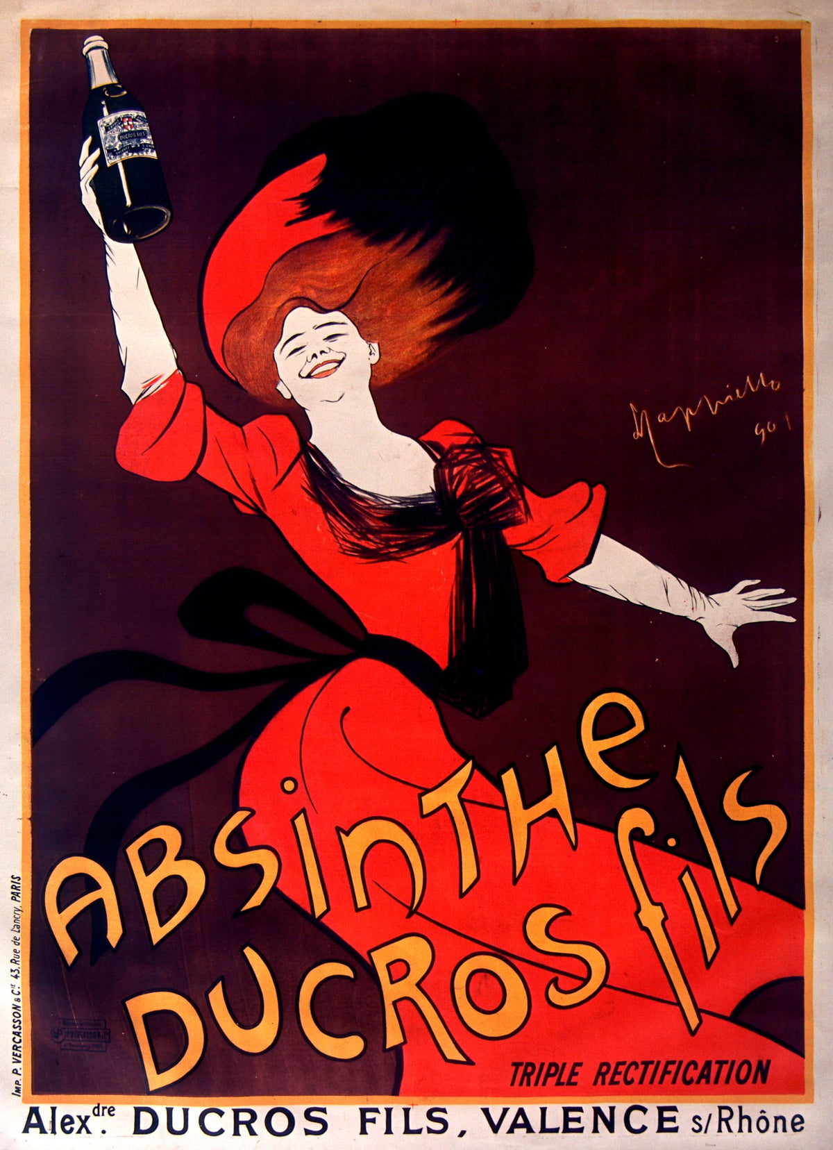 Absinthe Ducros, unframed artwork