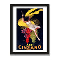 Asti Cinzano, 12 × 16 in, Black Oak frame