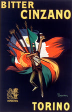 Bitter Cinzano, unframed artwork