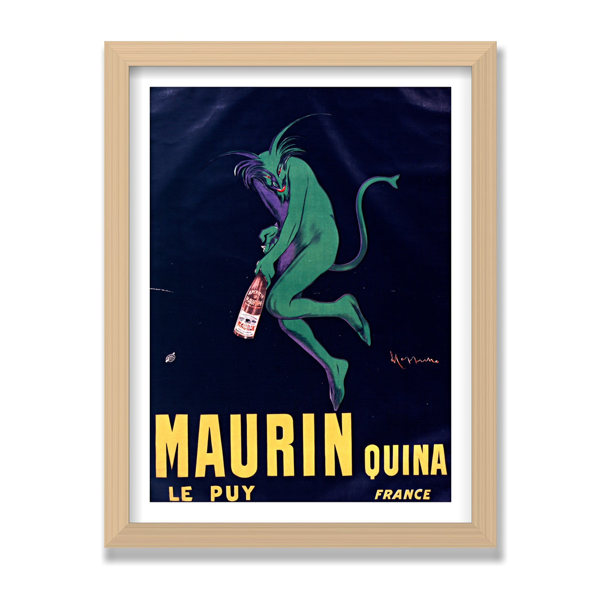 Maurin Quina, 12 × 16 in, Natural Oak frame