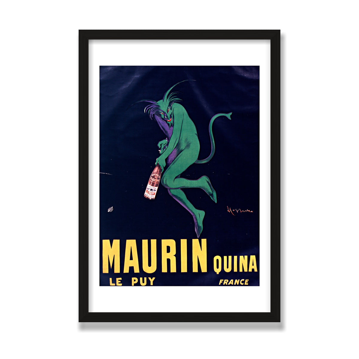 Maurin Quina, 16 × 24 in, Black Oak frame
