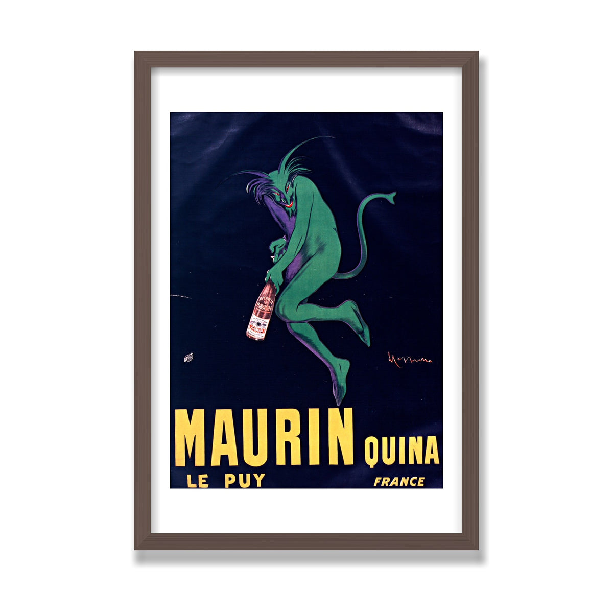 Maurin Quina, 16 × 24 in, Walnut frame