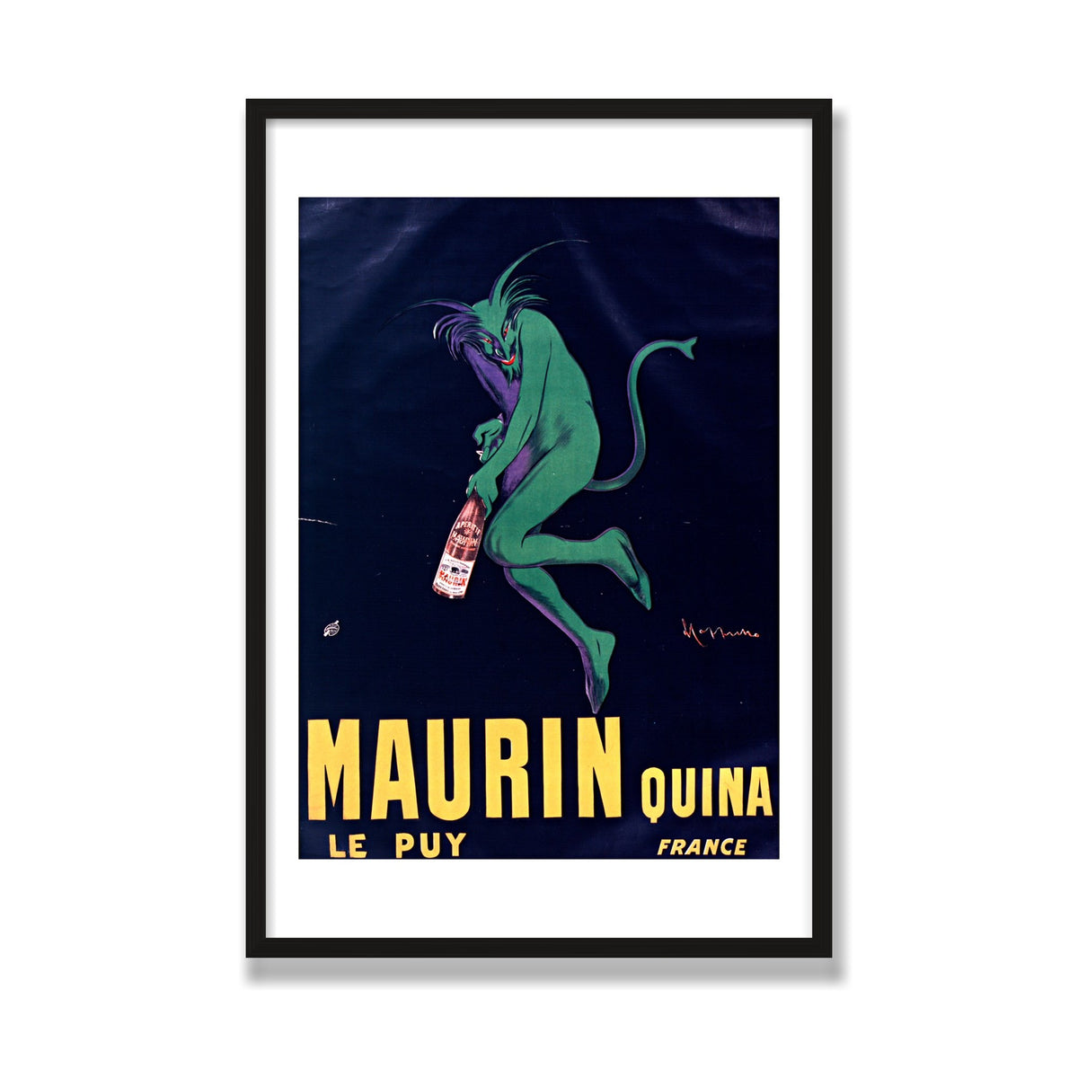 Maurin Quina, 24 × 36 in, Black Oak frame