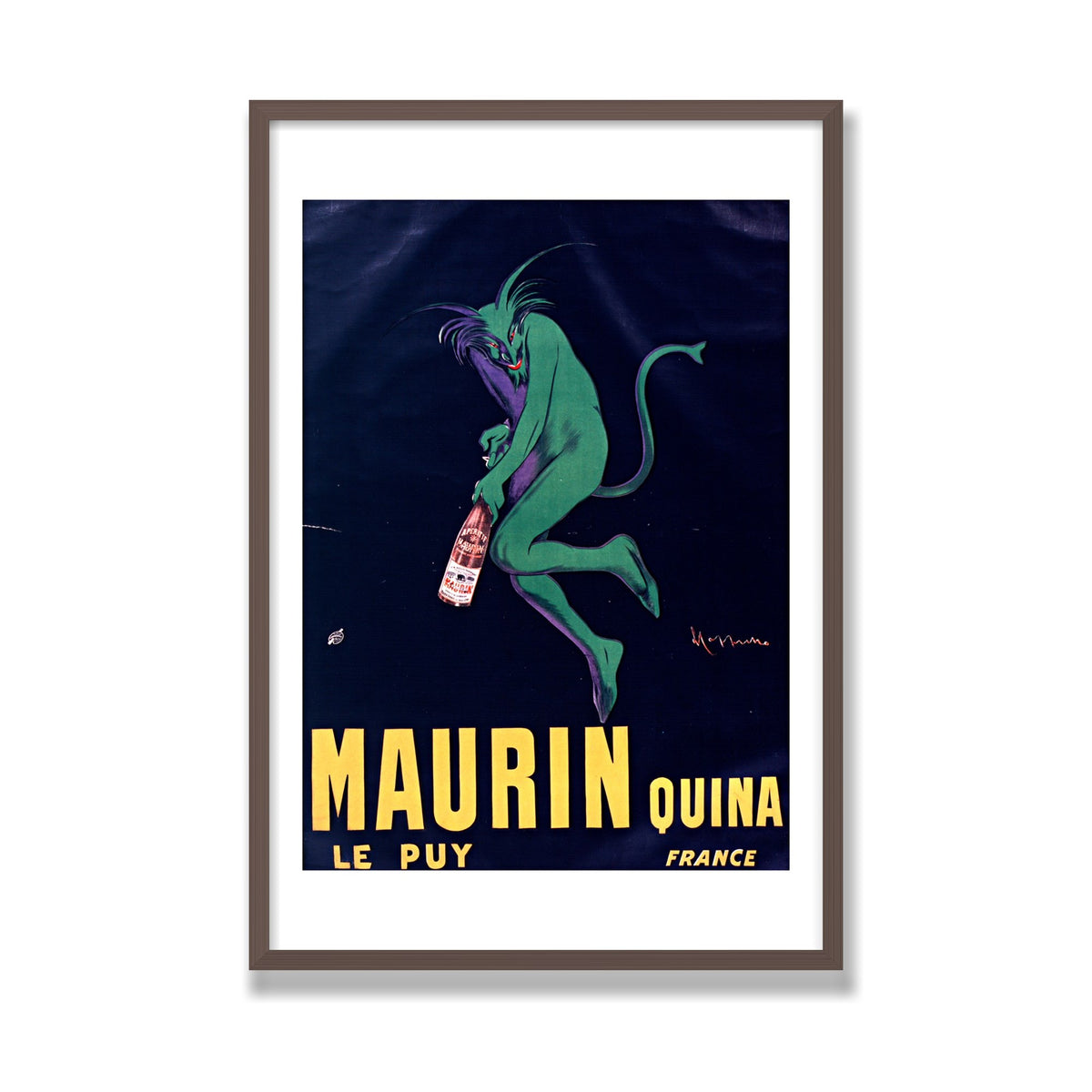 Maurin Quina, 24 × 36 in, Walnut frame