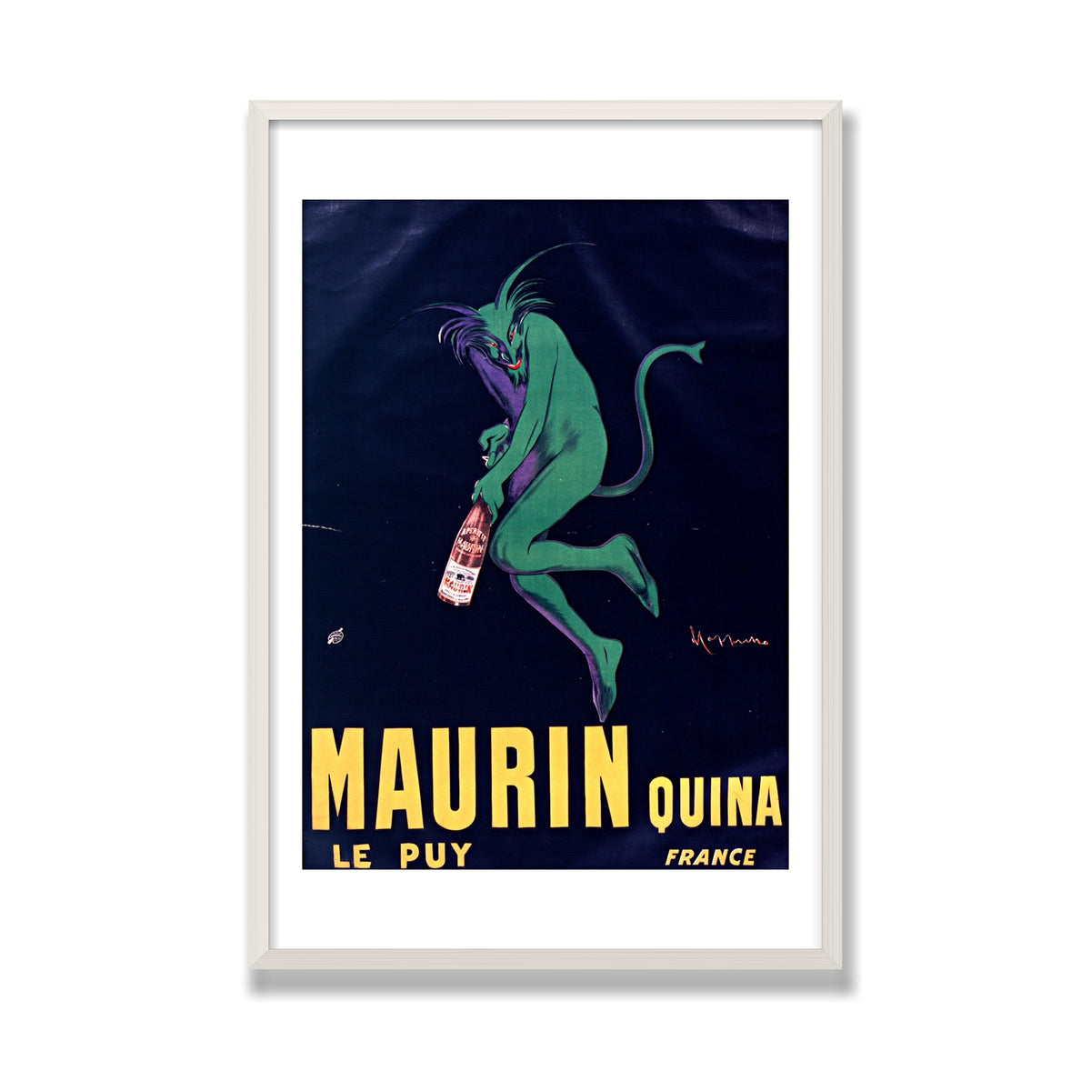 Maurin Quina, 24 × 36 in, White Oak frame