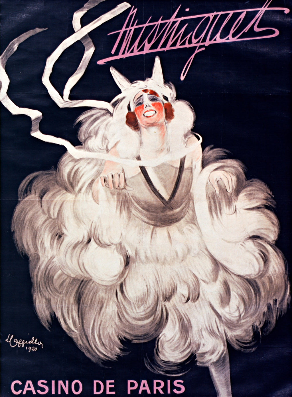Mistinguett, unframed artwork