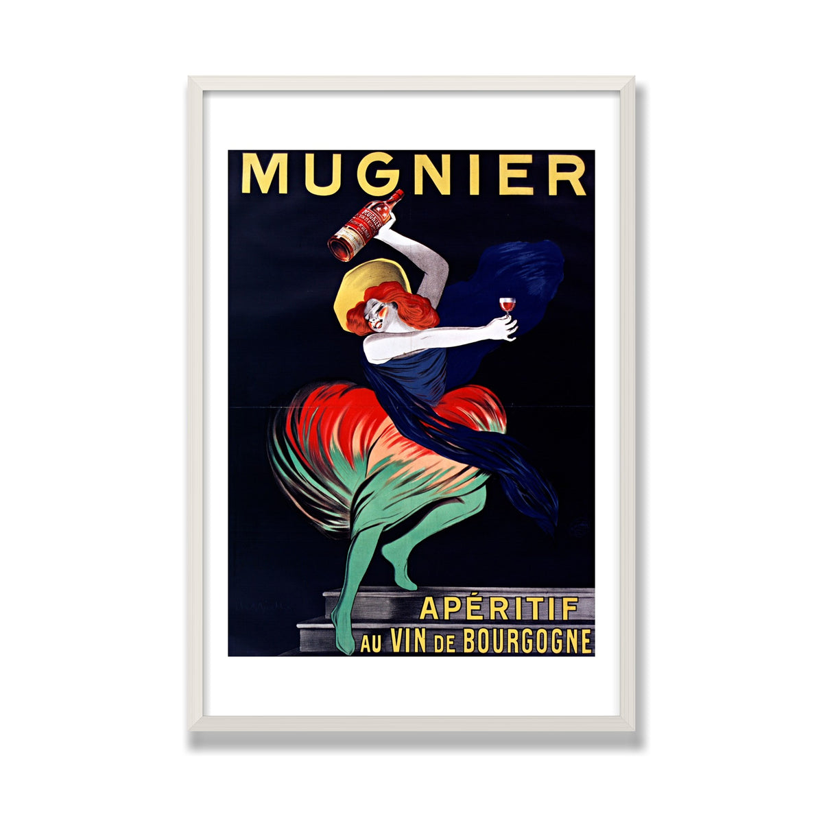 Mugnier Apéritif, 24 × 36 in, White Oak frame