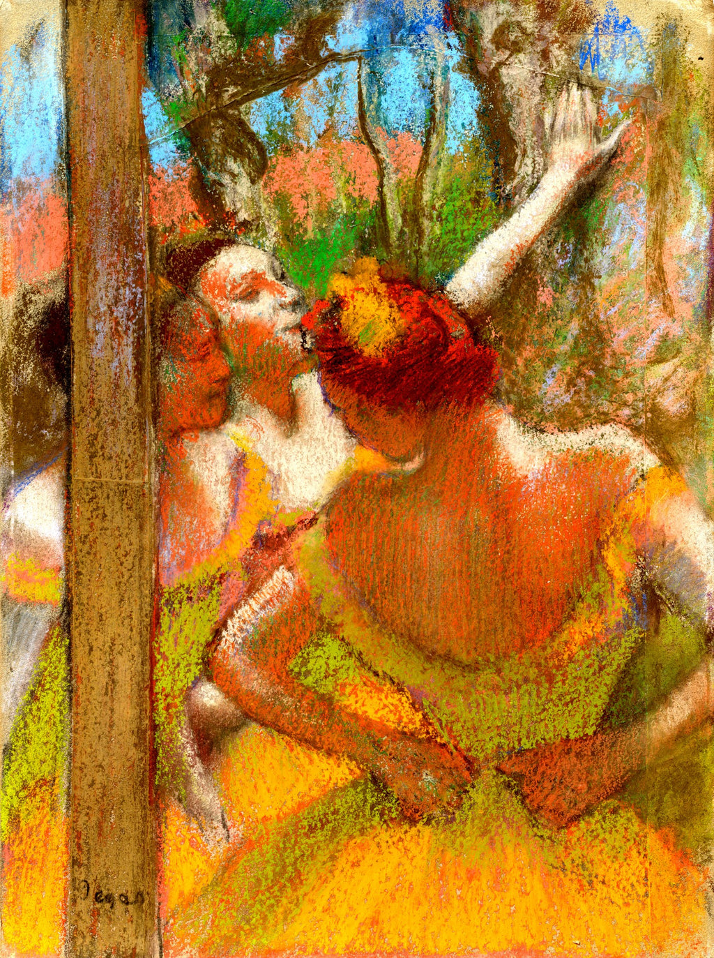 Dancers, unframed artwork