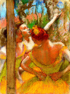 Dancers, unframed artwork