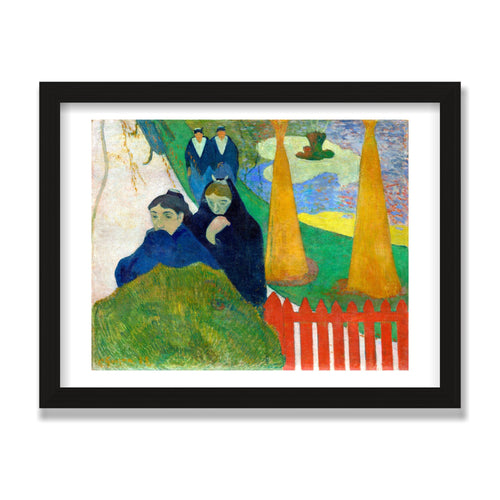 Arlésiennes (Mistral), 12 × 16 in, Black Oak frame