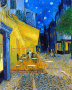 Café Terrace at Night, unframed artwork