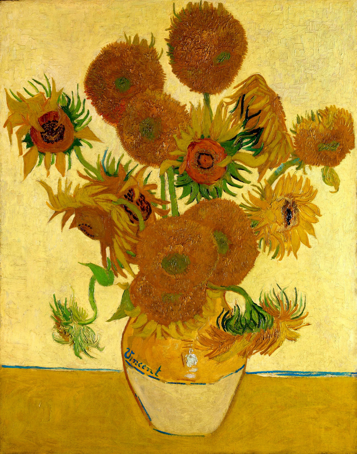 Sunflowers, unframed artwork