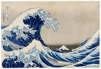 The Great Wave off Kanagawa, unframed artwork