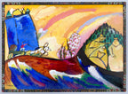 Painting with Troika, unframed artwork