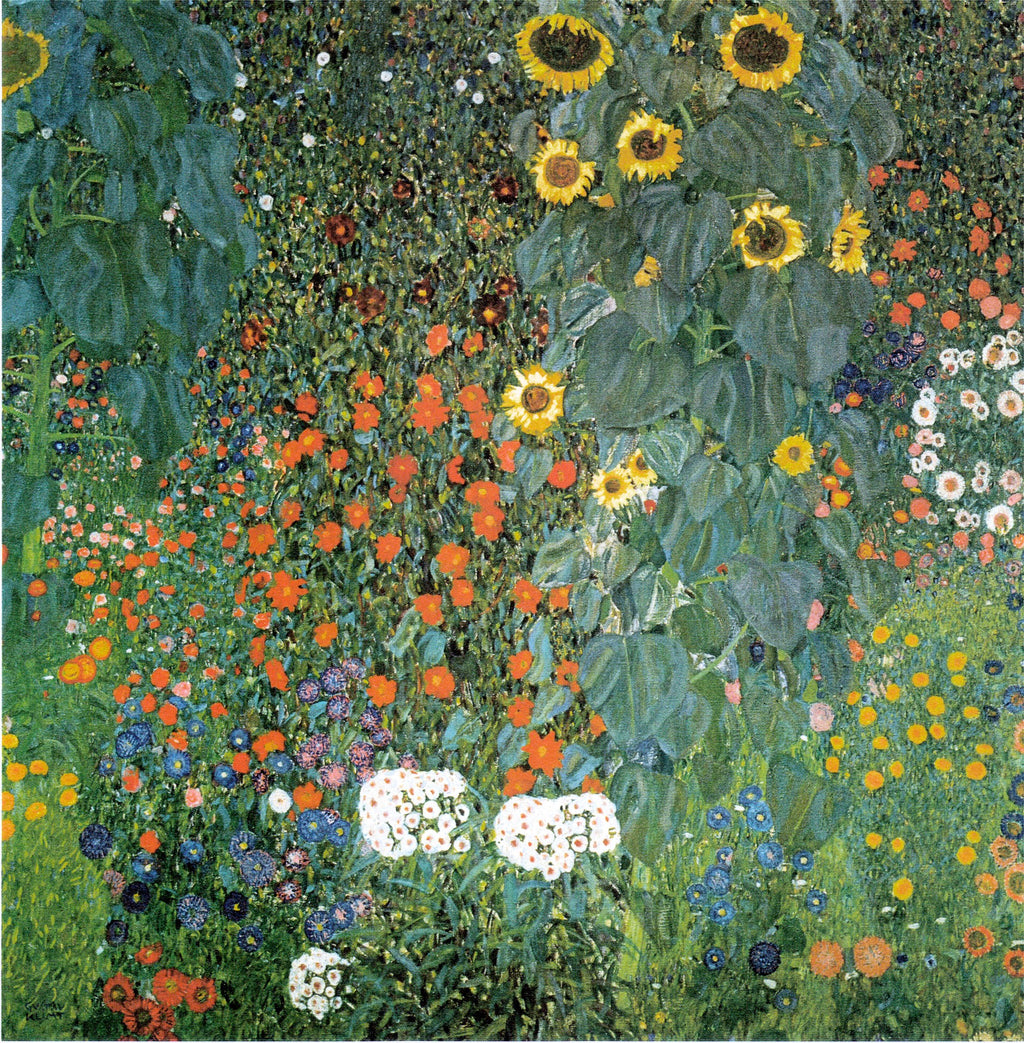 Farm Garden with Sunflowers, unframed artwork