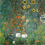 Farm Garden with Sunflowers, unframed artwork