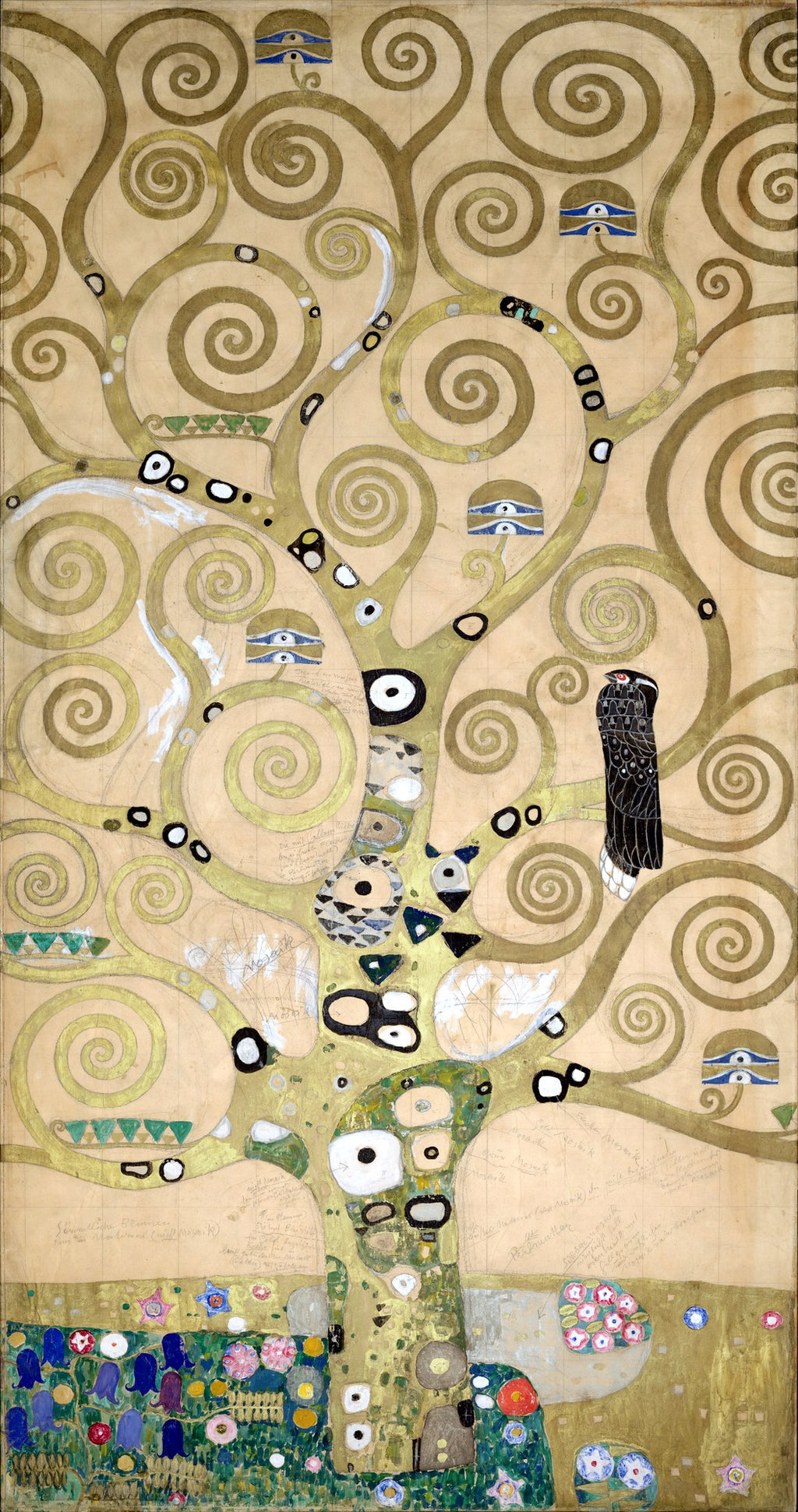 The Tree of Life (Stoclet Frieze), unframed artwork