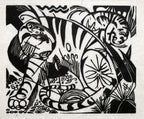 Tiger, unframed artwork