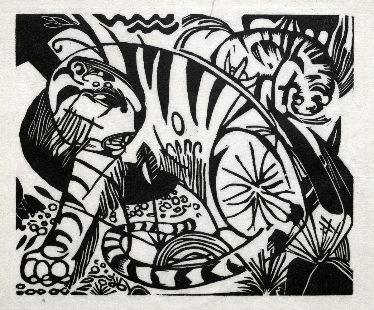 Tiger, unframed artwork