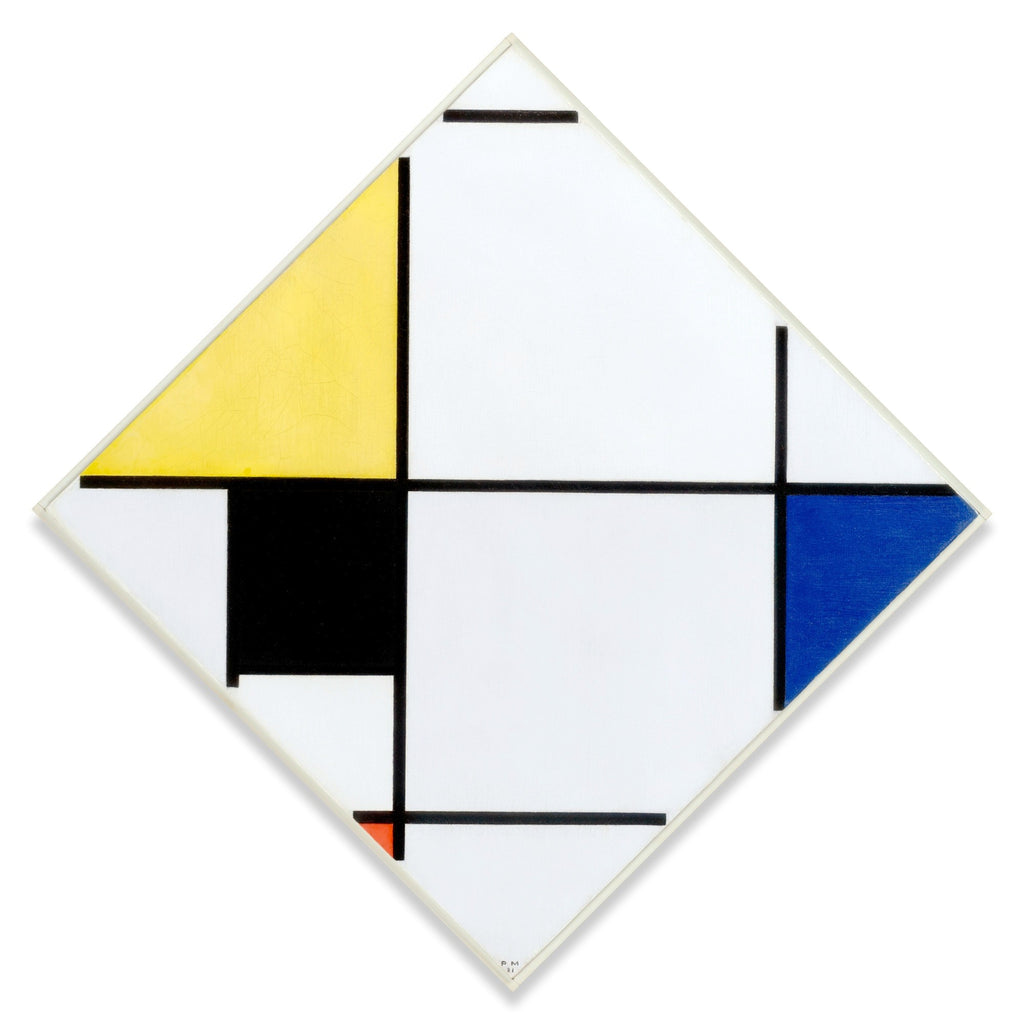 Lozenge Composition, unframed artwork