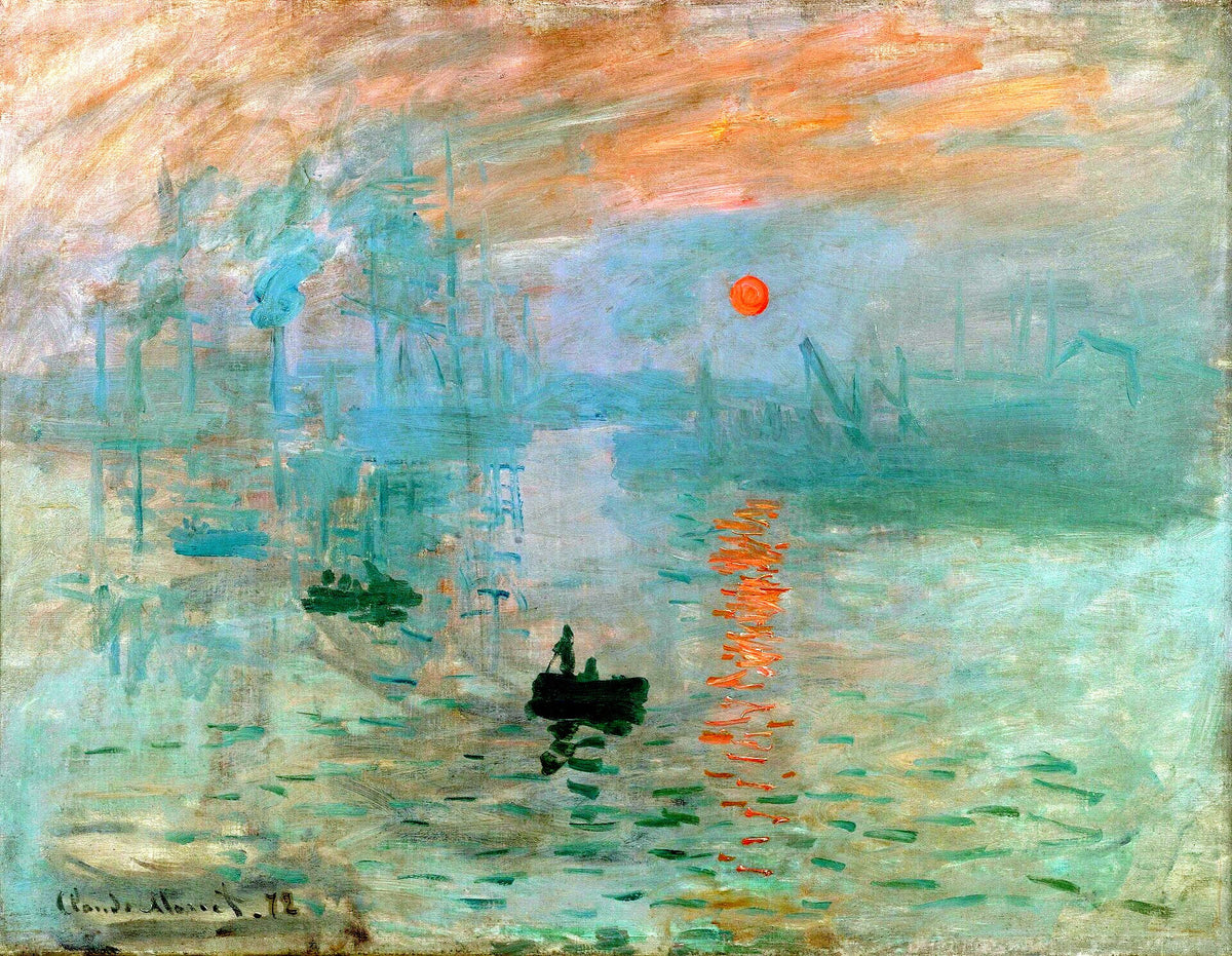 Impression, Sunrise, unframed artwork