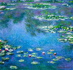 Water Lilies, unframed artwork