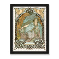Ilsée, Princesse de Tripoli, 12 × 16 in, Black Oak frame