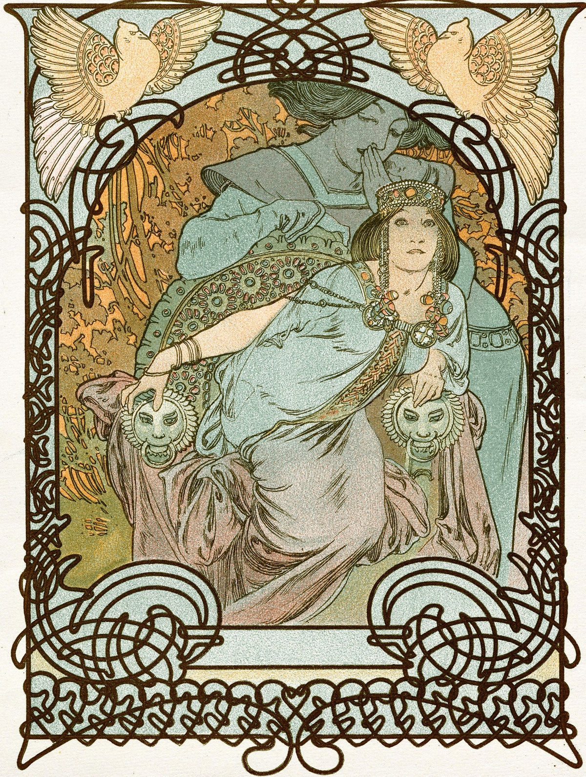 Ilsée, Princesse de Tripoli, unframed artwork