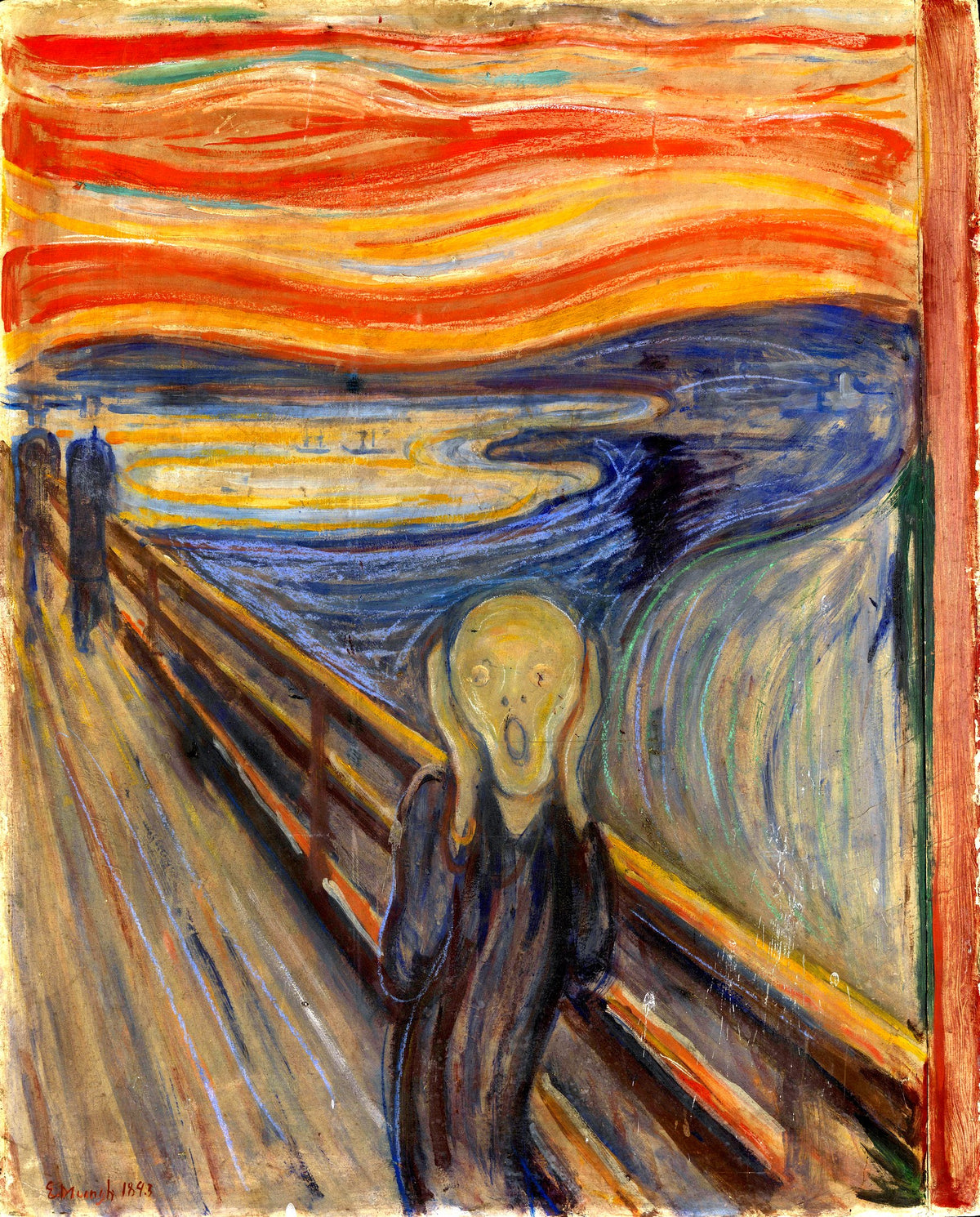 The Scream, unframed artwork