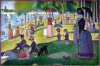 A Sunday on La Grande Jatte, unframed artwork